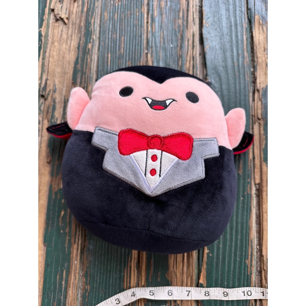 Squishmallows Halloween Drake the Vampire 8 Inch Plush Tuxedo Cape Stuffed Toy